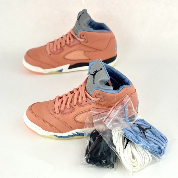 Nike Air Jordan 5 Retro X DJ Khaled TD Toddler 9C-10C We The Best Crimson Bliss - Picture 3 of 12